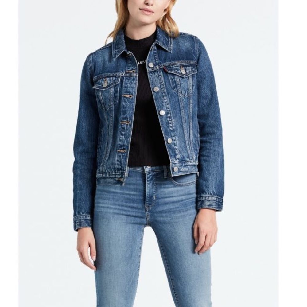 Levi’s Original Trucker Jacket Size Small Denim Jean Jacket